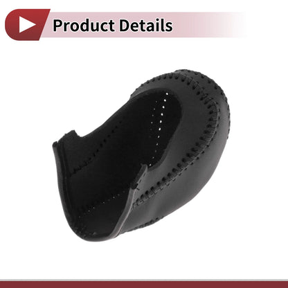 1 Pc Gear Shift Knob Cover for Hyundai Tucson (2015–2018) Black Faux Leather