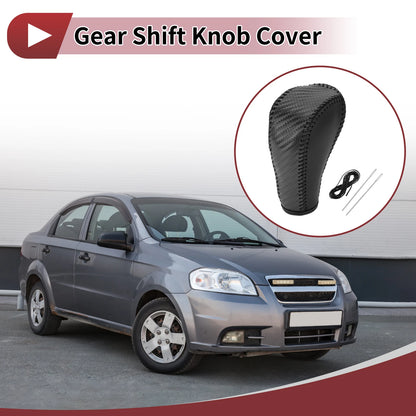 Carbon Fiber Gear Shift Knob Cover for Chevrolet