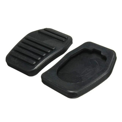 Rubber Brake Clutch Foot Pedal Pads for Ford Fiesta MK5 (2002-2008)