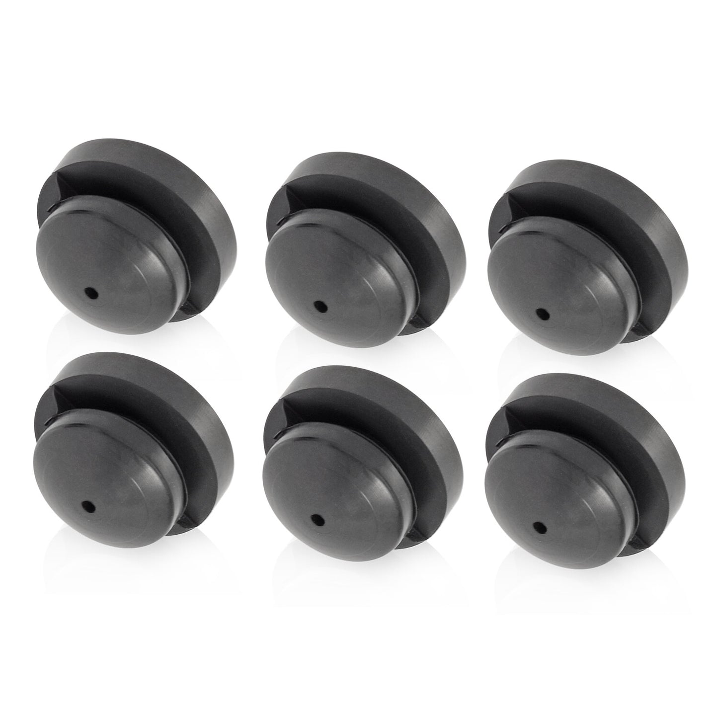 Set of 6 Front Fender Mounting Rubber Grommets for Honda TRX250R (1986–1989)