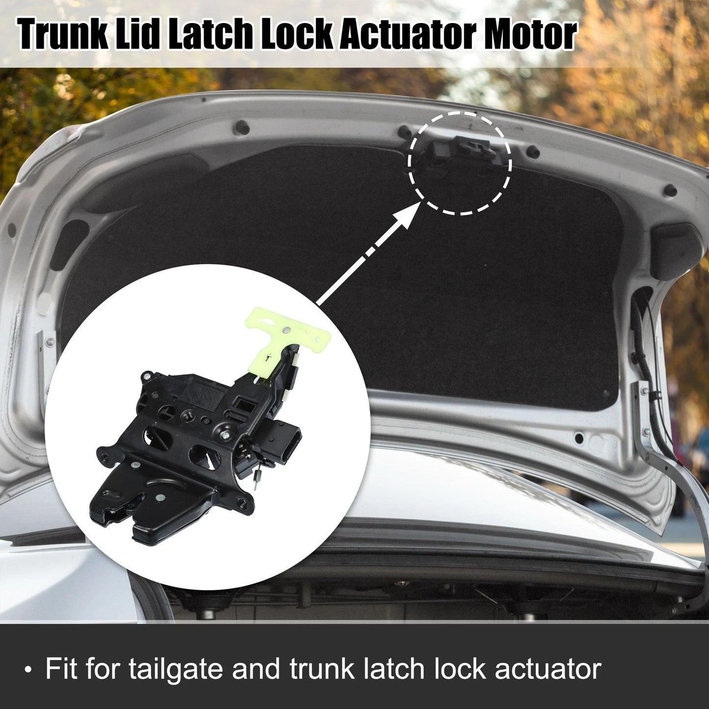 Trunk Lid Latch Lock Actuator Motor for Chevrolet Malibu (2005–2010) No.20815646