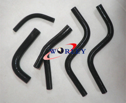 Silicone Radiator Hose for Honda CR250 CR250R (1985-1987) - Red