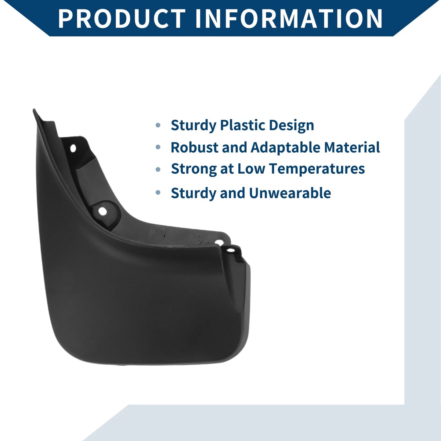 Set of 4 Mud Flaps Splash Guards for Land Rover Range Rover Vogue (2022–2024)