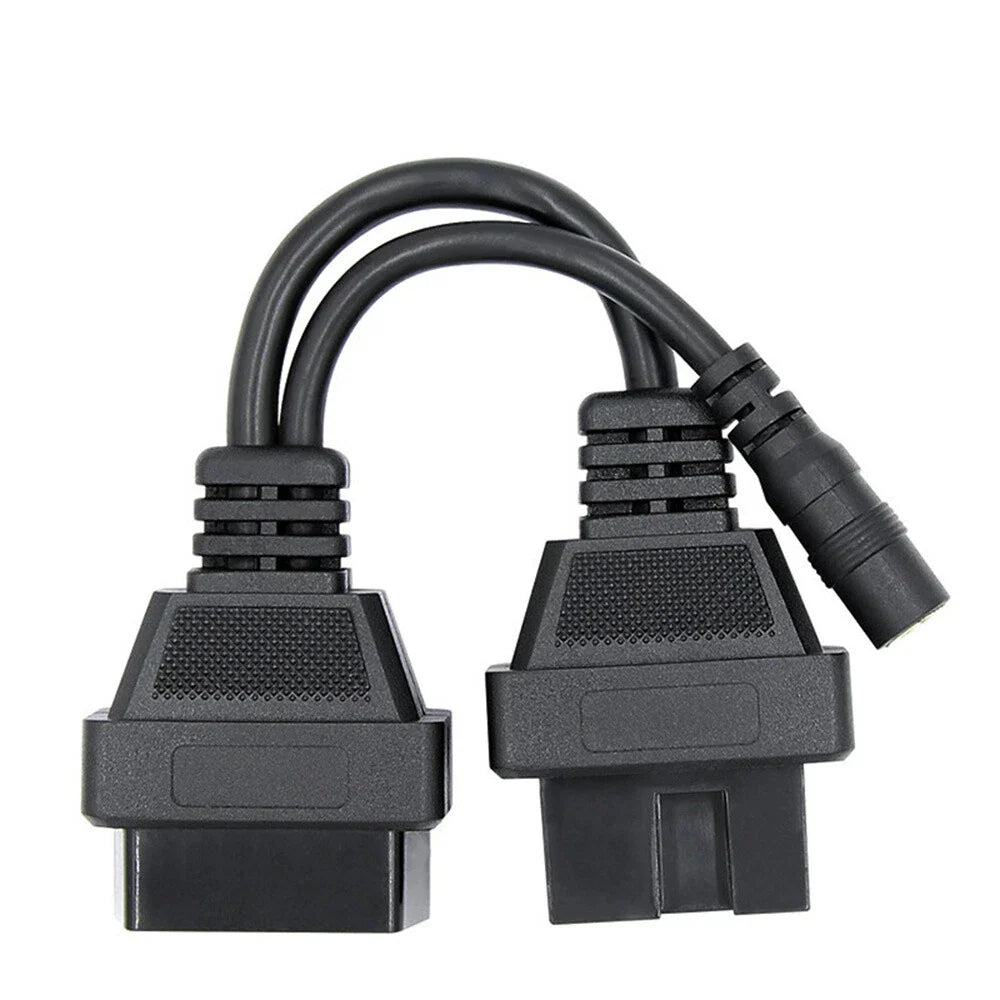 12 Pin OBD1 to 16 Pin OBD2 Diagnostic Adapter Cable for Mitsubishi Hyundai