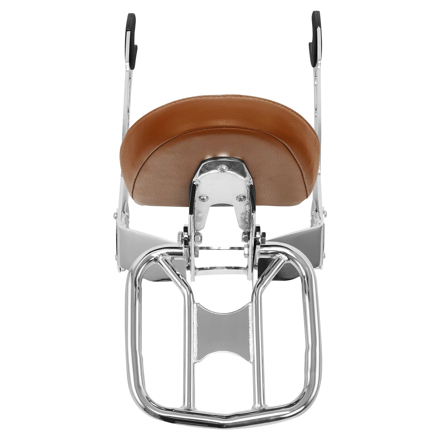 Sissy Bar Backrest Pad & Luggage Rack Spools for Indian Scout (2015-2024)