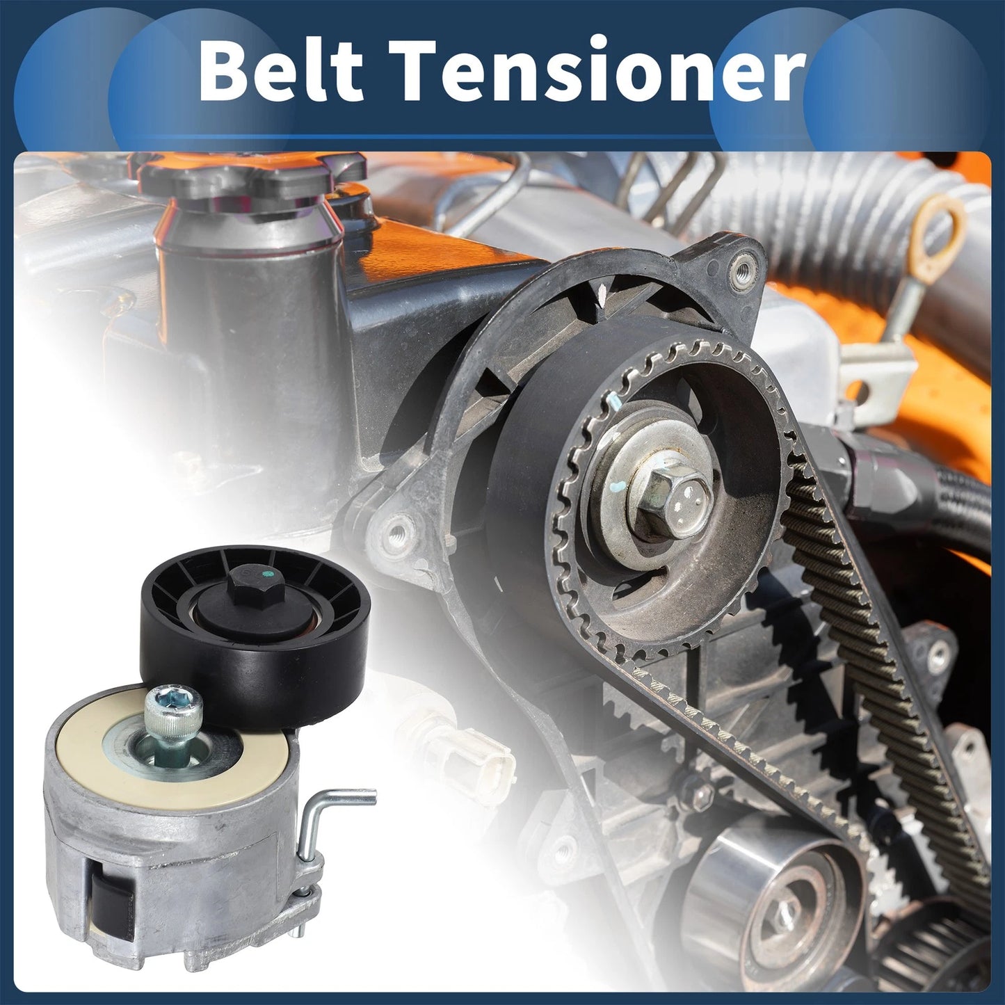 Belt Tensioner for Fiat Bravo (2007–2014) No. 51758385 Metal
