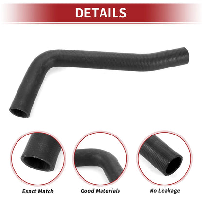 Radiator Hose for Toyota FJ Cruiser 4.0L (2007–2009) No. 16571-31130 Rubber Black