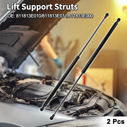 Set of 2 Front Hood Lift Supports Struts No. 811813E010 for Kia Sorento (2003–2009)
