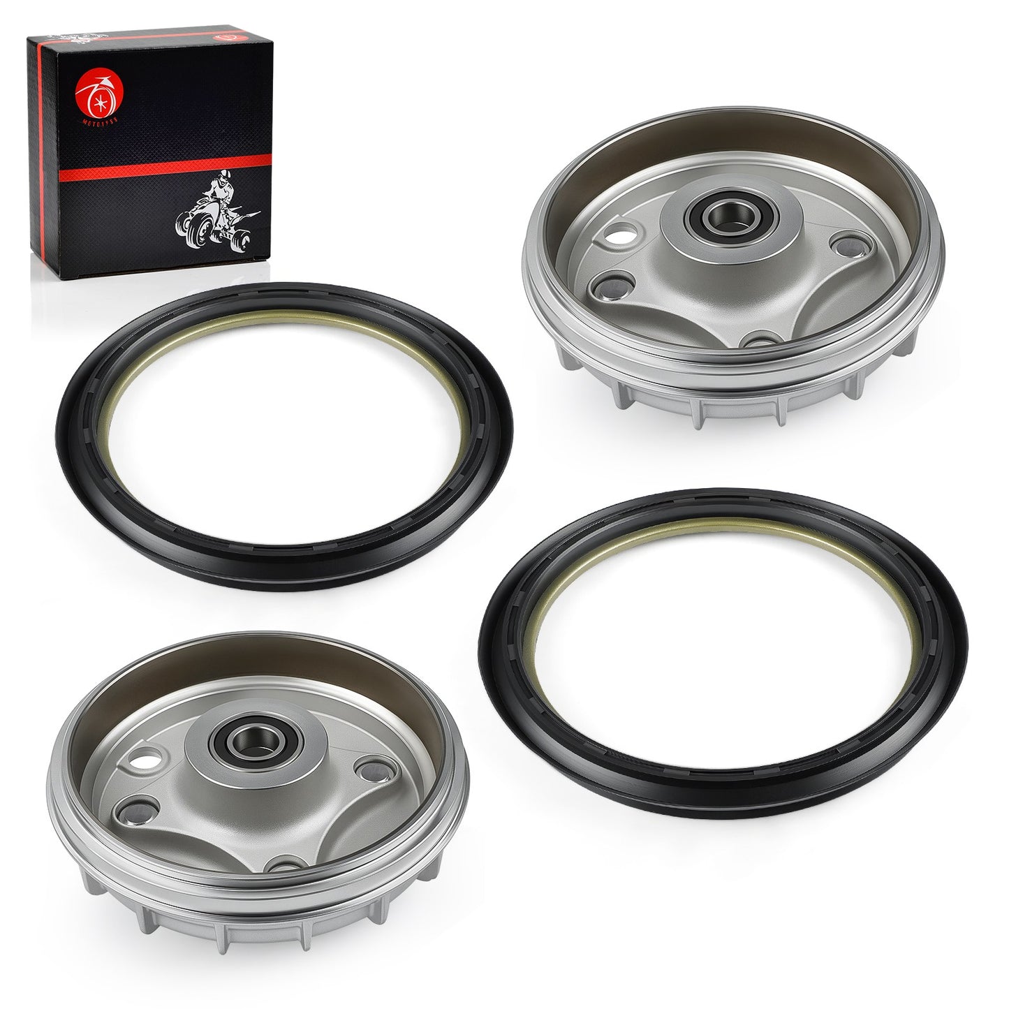 Front Brake Drum & Seal for Honda ATV Rancher 350 (2000–2006)
