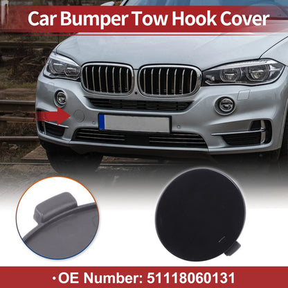 Tow Hook Cover for BMW X5 F15 (2014–2018) No. 51118060131 Black