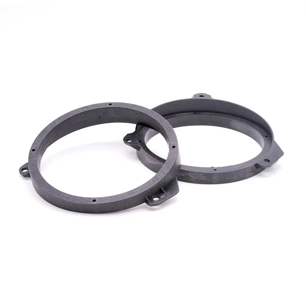 6.5" Black Front Door Speaker Spacers  for Subaru Forester