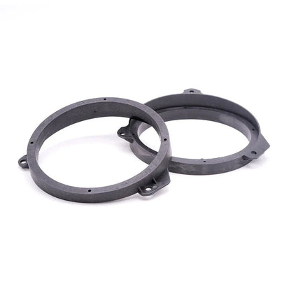 6.5" Black Front Door Speaker Spacers  for Subaru Forester