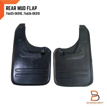 Black Rubber Rear Mud Flap Splash Guard for Toyota Hilux MK6 MK7 SR5 (05-14)