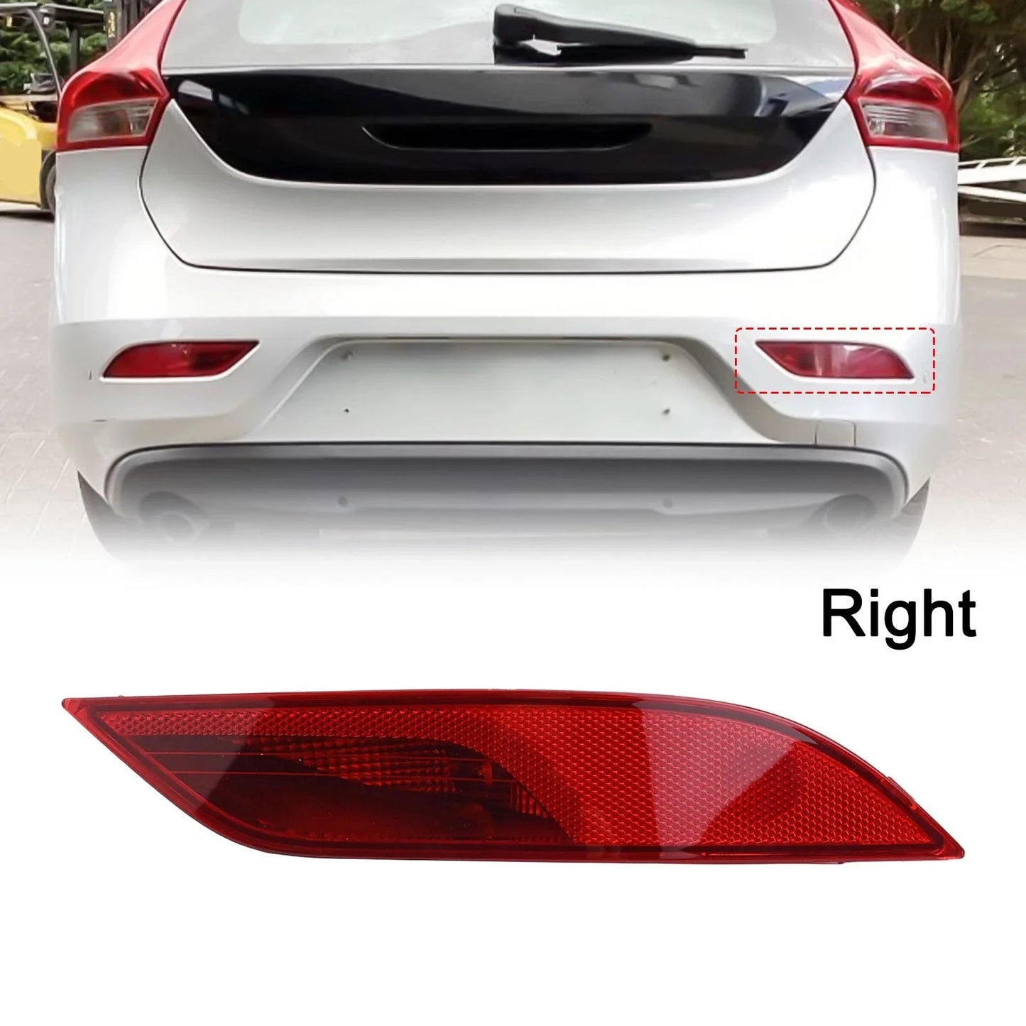 Fog Lamp Reflector Right Side Rear Tail for Volvo