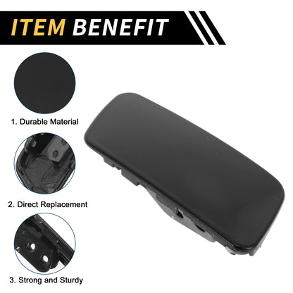 Right Bumper Headlight Washer Nozzle Cover Cap for VW CC (2011–2017) 358 Black