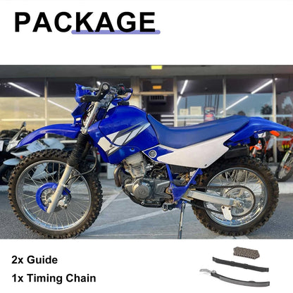 Cam Timing Chain and Guides kit for Yamaha SR185/BW200 (1981-1988)