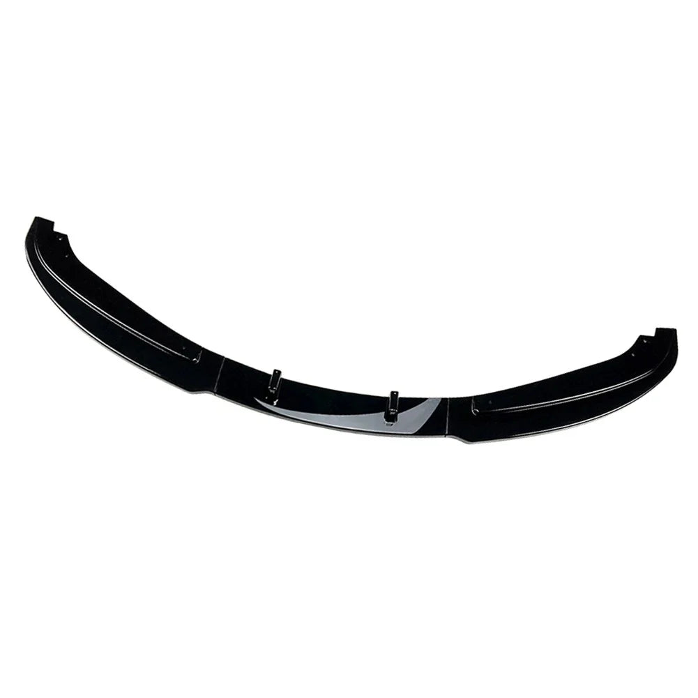 Front Bumper Spoiler Lip for BMW 3 Series E90 2009-2012 Bright Black