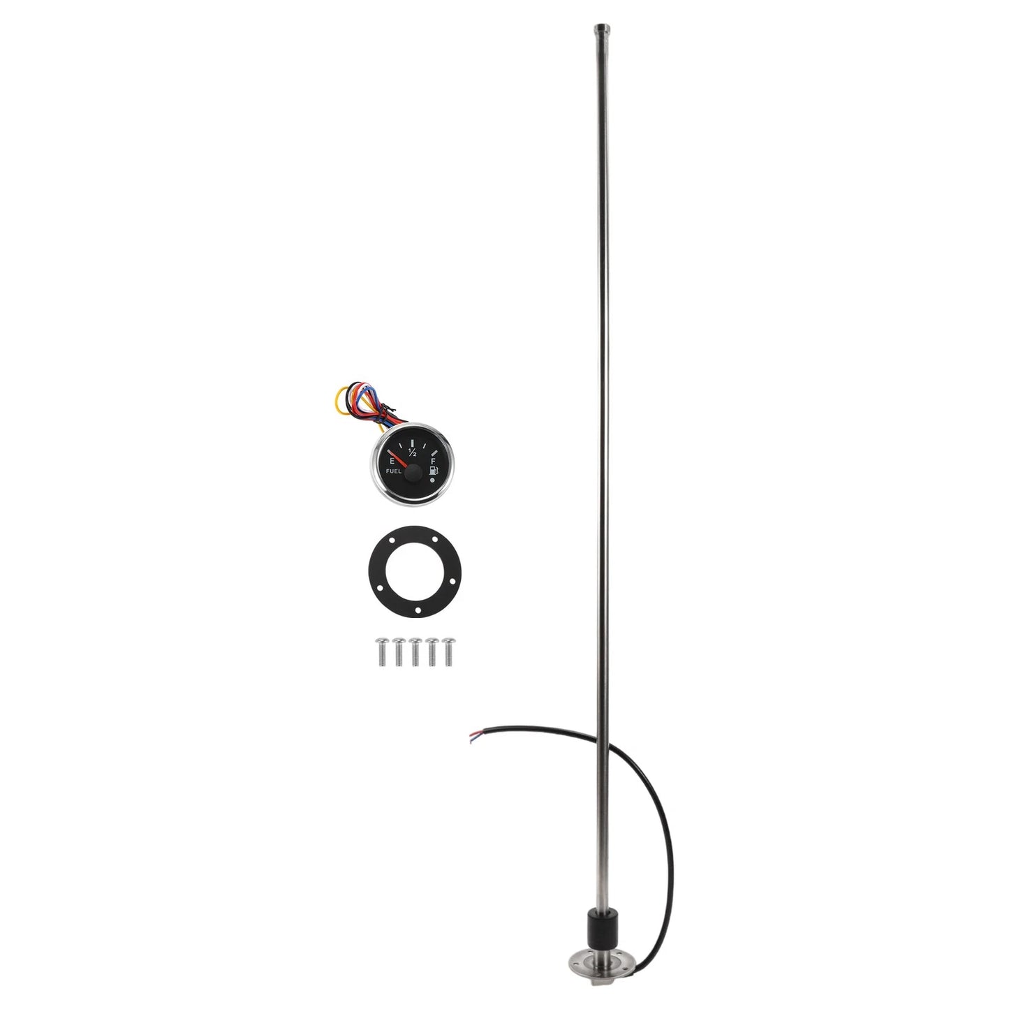 Fuel Sending Unit and Gauge Kit 240-33 Ohm 950mm for Boat Car Truck