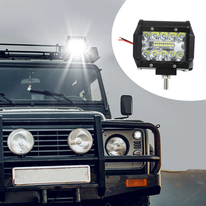 4" LED Off-road Fog Lights with Wiring Harness - Universal Fit