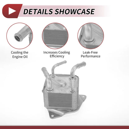 Engine Oil Cooler for Nissan Rogue Sport NV200 (2017–2022) No. 216063VX1A