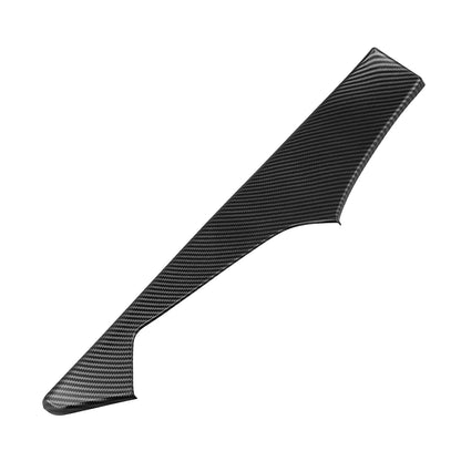 Carbon Fiber Cab Door Panel Decor Sticker Cover for Chevrolet Corvette C7 (2014–2019)