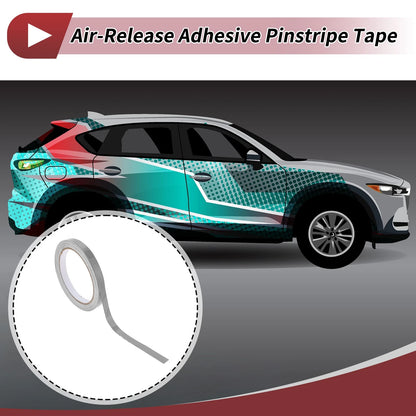Pinstripe Tape 12mm x 10m for Car Motorcycle Boat Racing Stripes