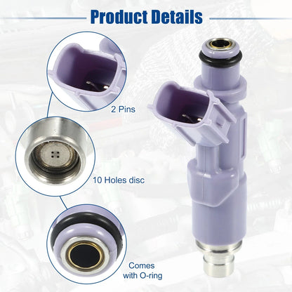 6 x Fuel Injector Nozzles for Lexus IS300 (1999-2005) 3.0L