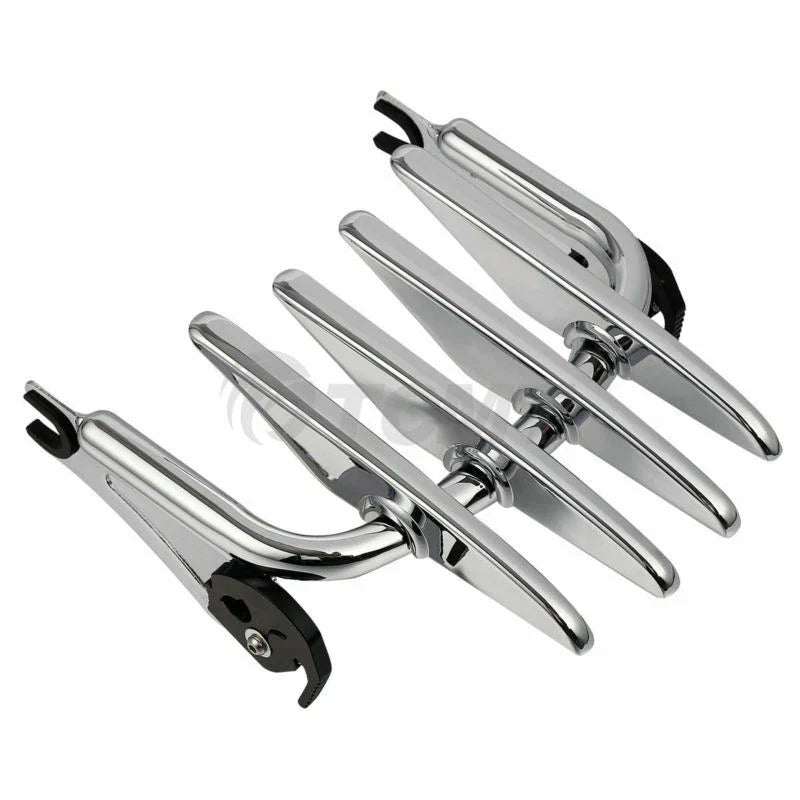 Sissy Bar Backrest Stealth Rack Dock Hardware for Harley Touring (2014-2024)