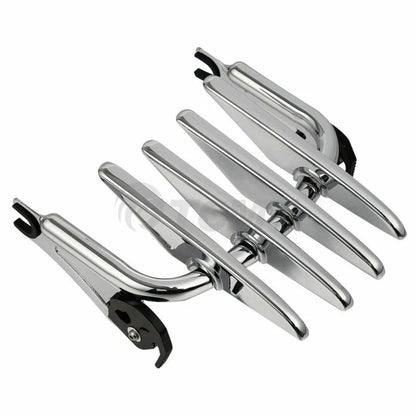 Sissy Bar Backrest Stealth Rack Dock Hardware for Harley Touring (2014-2024)