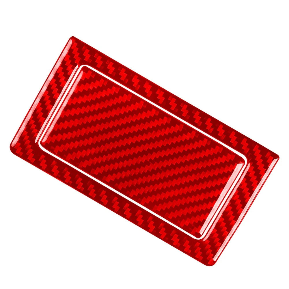 Carbon Fiber Rear Storage Box Panel Cover Trim for BMW 3 Series E36 (1994–1996)