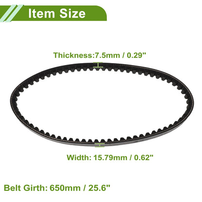 Drive Belt V-Belt for Honda DJ-1/R (AF12) Motorcycle (1980–1985)