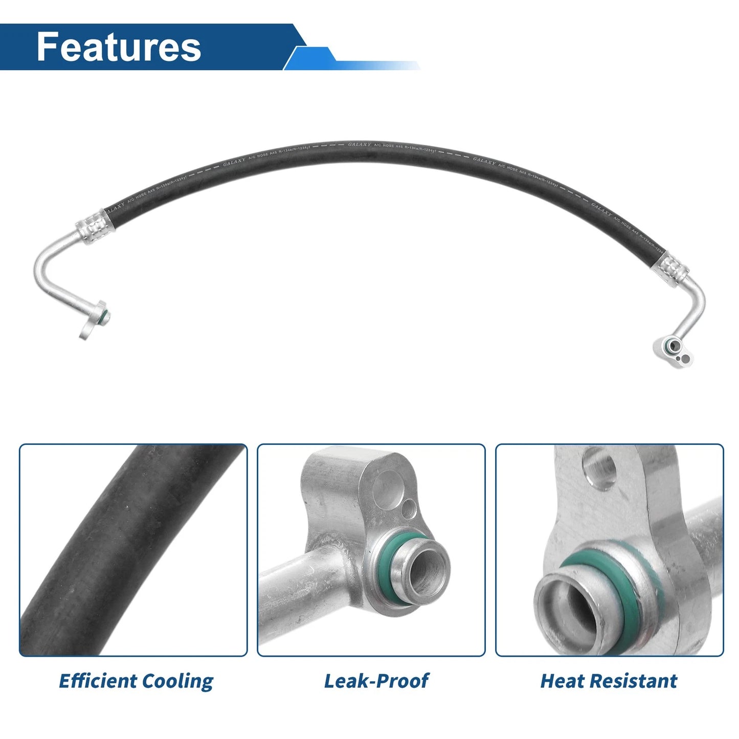 A/C Refrigerant Liquid Hose for Hyundai Elantra (2001–2006) No. 977632D110