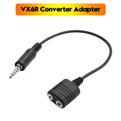 K Headset Port Converter Cable for Yaesu VX120 VX127 VX170 VX177 VX6E