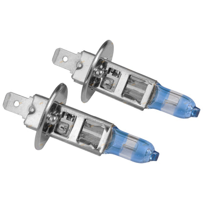 2X H1 55W Super White Halogen Bulbs for Cars (Road Legal)