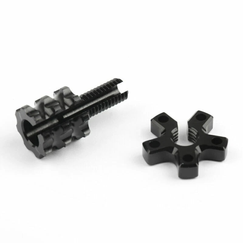 8mm Anodized Billet Aluminum Motorcycle Clutch Cable Set