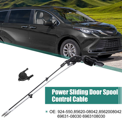 Set of 1 Right Side Power Sliding Door Control Cable for Toyota Sienna (2011–2020)