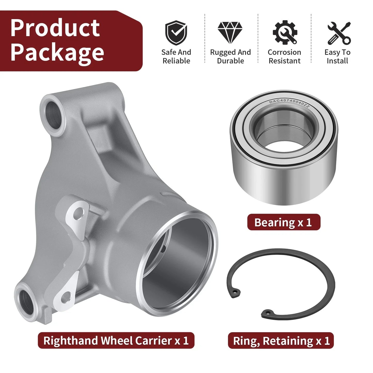 Right-Hand Wheel Carrier Bearing Kit for Polaris Sportsman