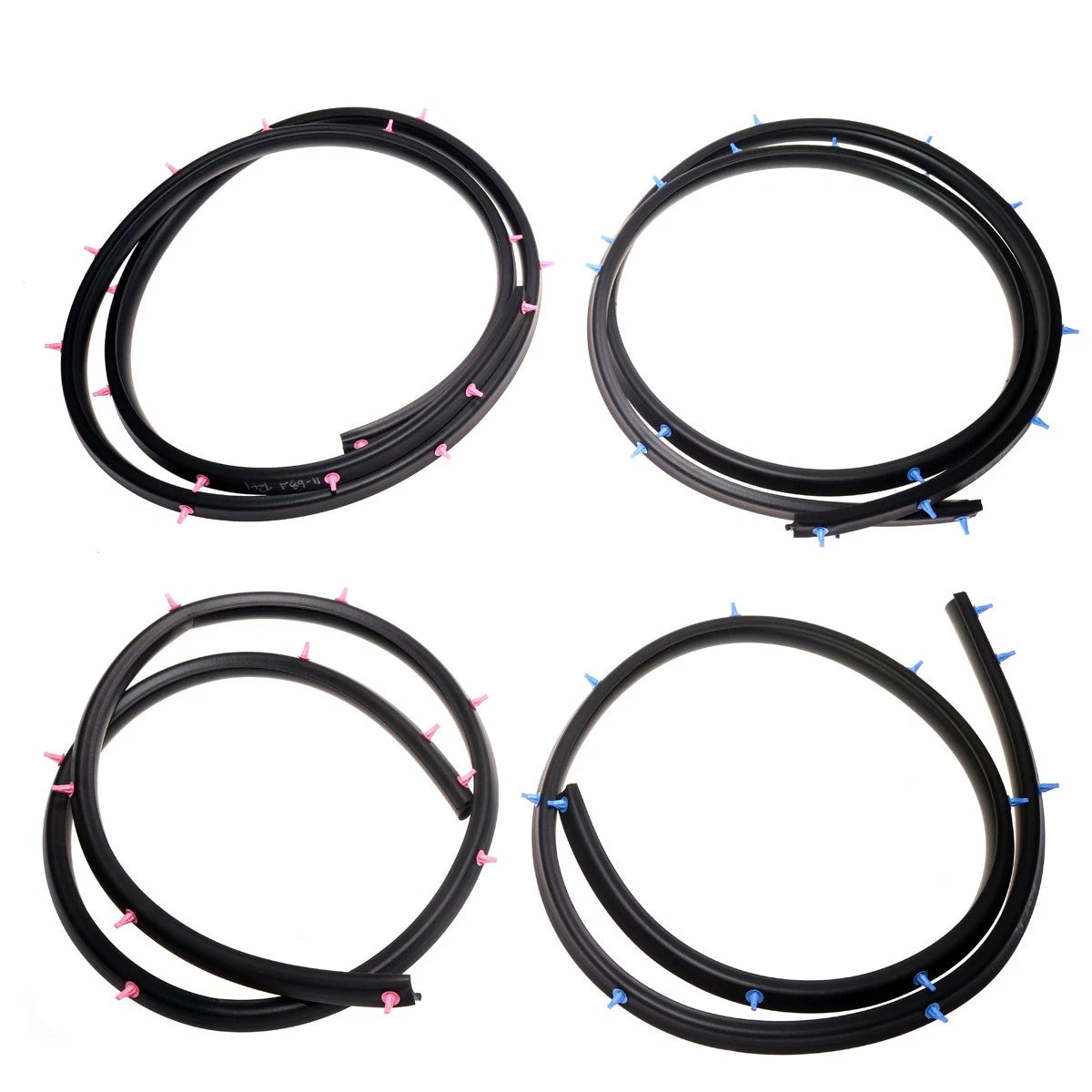 Rear Door Weatherstrip Set for Nissan Sylphy N16 (2000–2006)