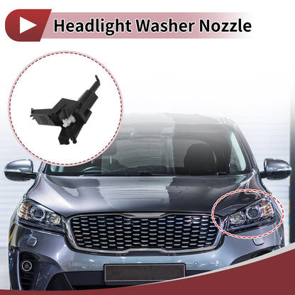 Front Driver Side Headlight Washer Nozzle for Nissan Qashqai J11 (2014–2023) No. 28646BR00A