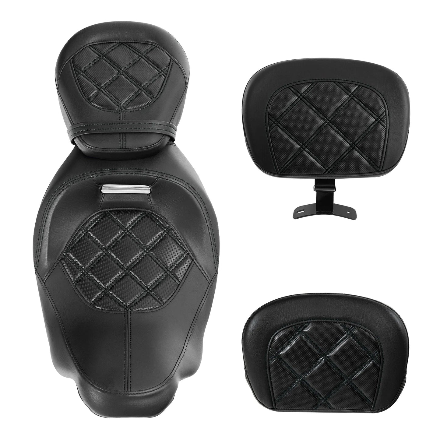Driver & Passenger Seat Backrests for Harley Touring CVO Street Glide (09-23)