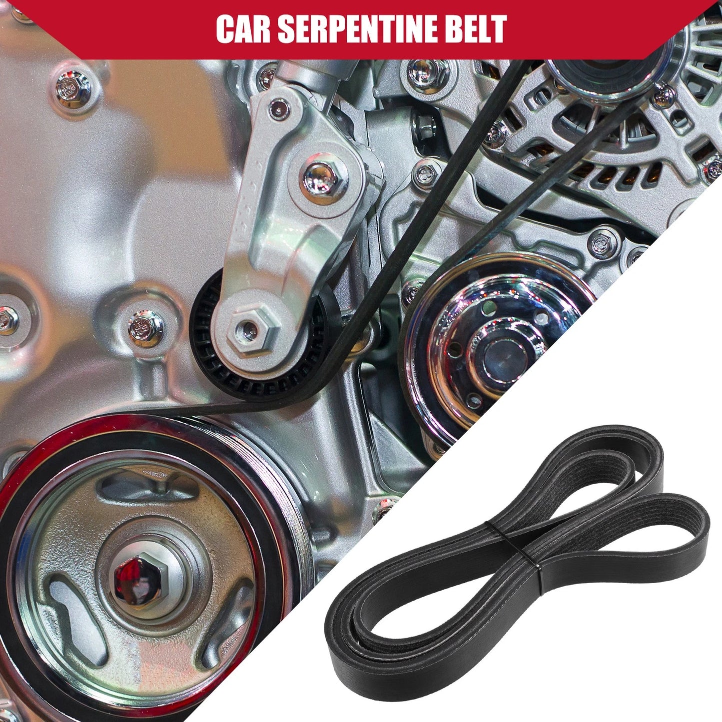 Serpentine Belt No. 56992RNAA03 for Honda Civic (2007–2008)