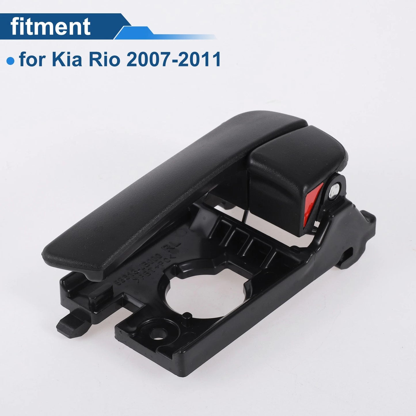 Rear Left Passenger Side Interior Door Handle for Kia Rio (2012–2017) No. 836101G000 Black