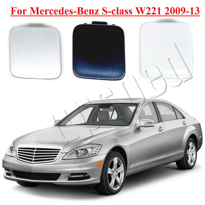 Front Bumper Tow Hook Eye Cover Cap for Mercedes-Benz S-Class (2009–2013)