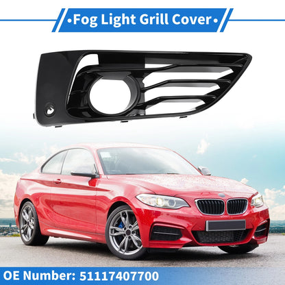 1 Pc Fog Light Grill for BMW 2 Series (2017–2020) No. 51117407700