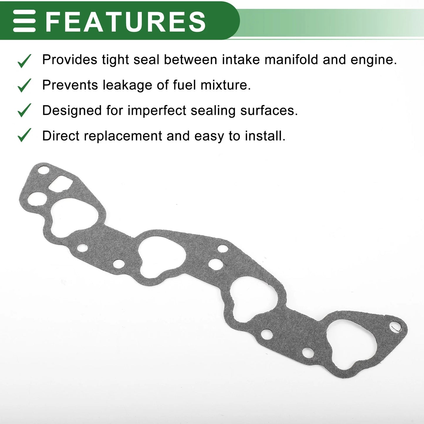 Engine Intake Manifold Gasket for Honda Civic (1988–1991) No. 17105P00T01
