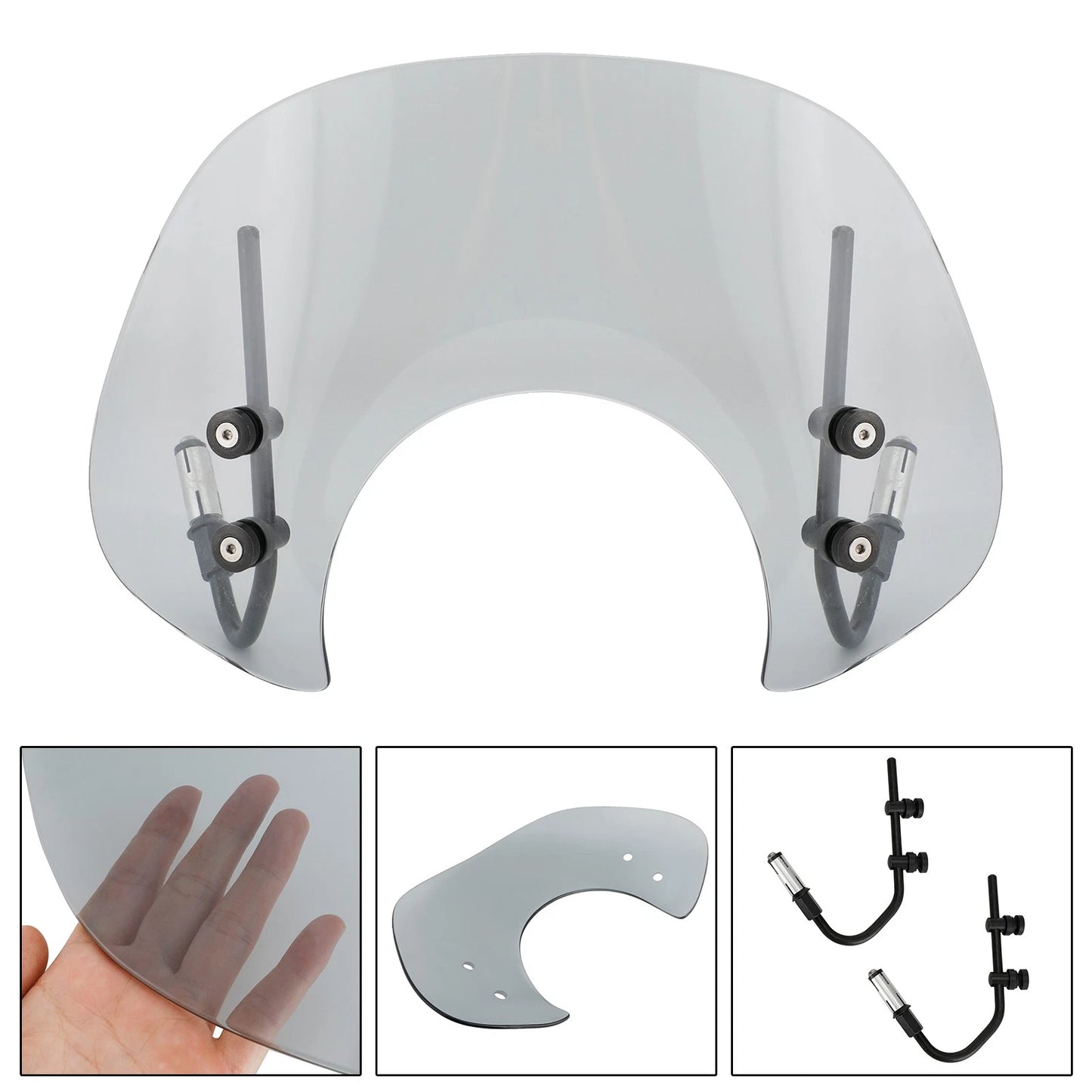 Short ABS Windshield for Vespa Primavera 150 (2014–2021)