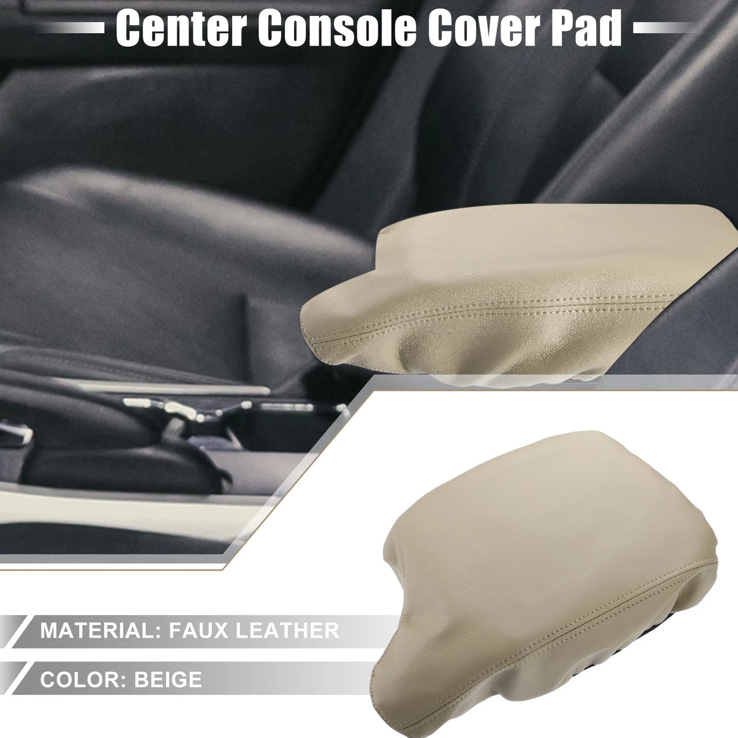 Armrest Cover Trim for Honda Accord (2013–2017) Beige