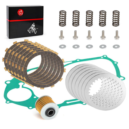Clutch Friction Steel Plate Kit for Yamaha V Star 650 (1998–2008)