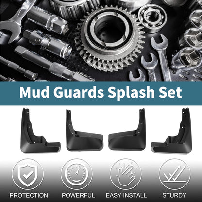 Set of 4 Mud Flaps Splash Guards for Toyota Venza AV10 (2013–2016)