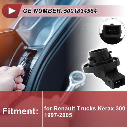 1 Pc Indicator Light Socket for Renault Trucks Kerax 300 (1997–2005) No.5001834564
